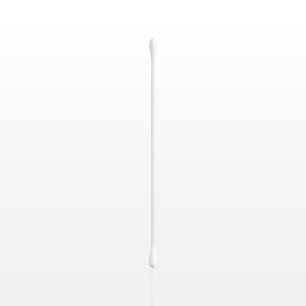 Swab, Dual Ended Round Tip, White Handle