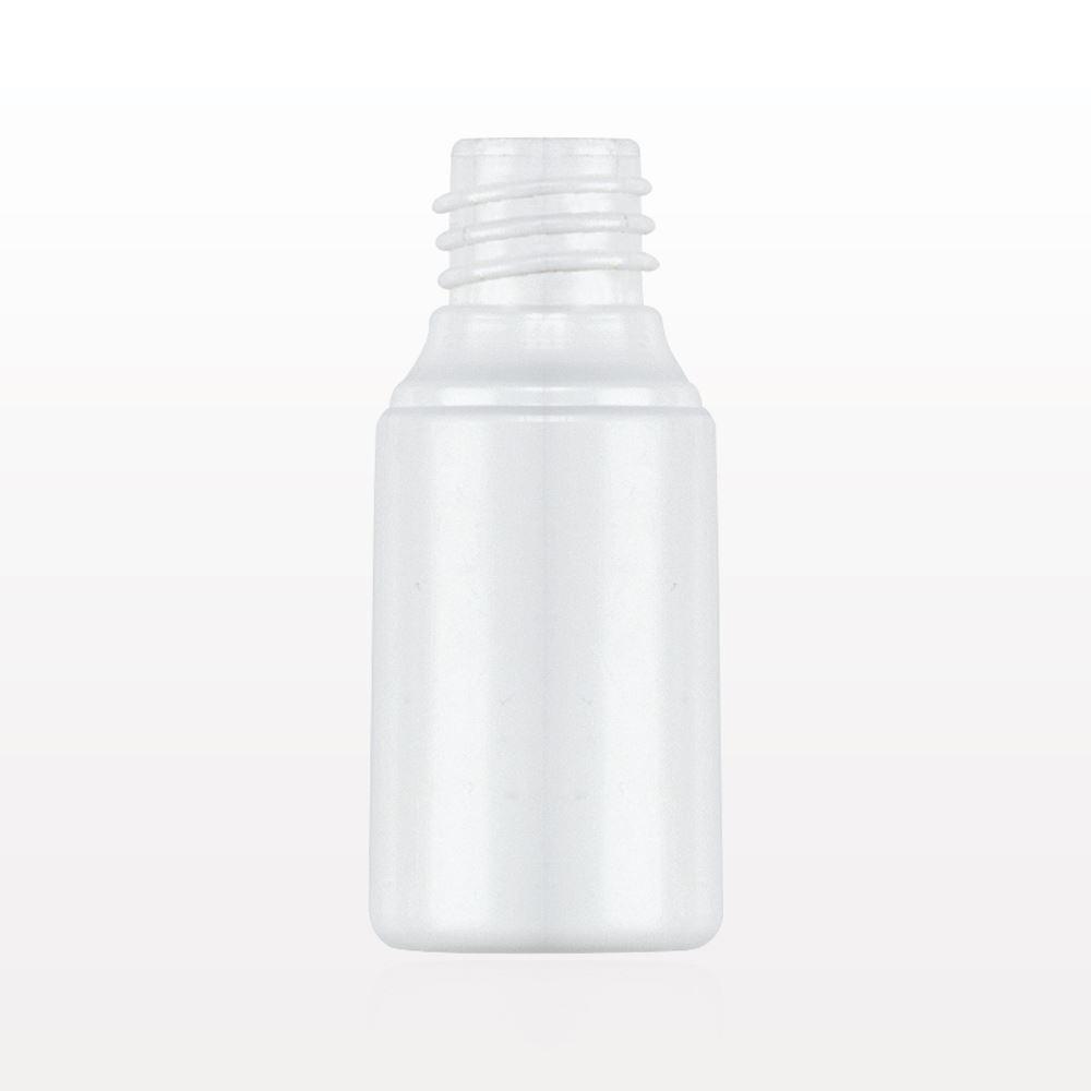 15ml White Cylinder Bottle, Bulk Packed