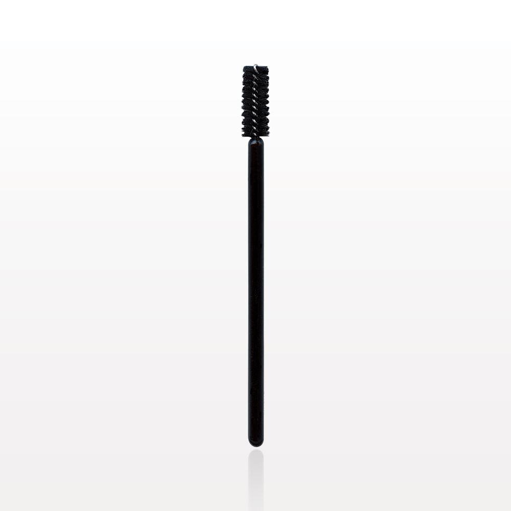 Short Head Mascara Wand with Black Handle, 3.66 inch