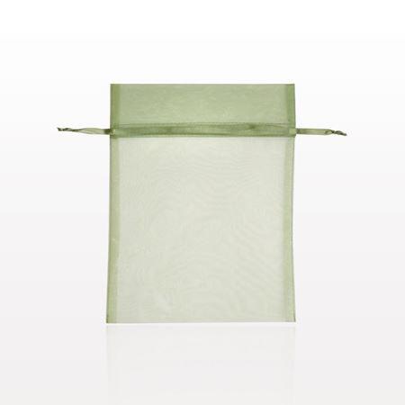 Organza Drawstring Bag, Green
