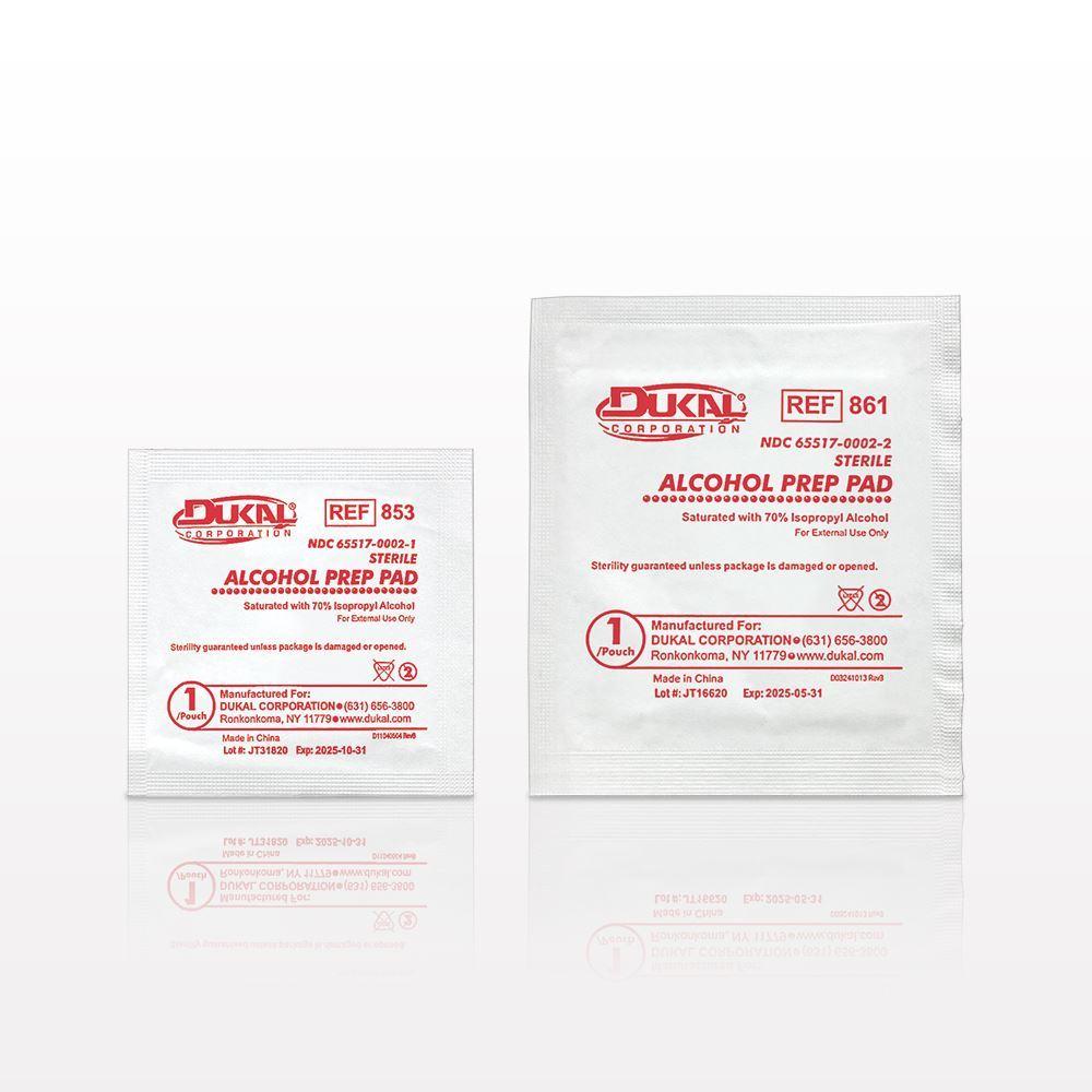 DUKAL Sterile Alcohol Prep Pads