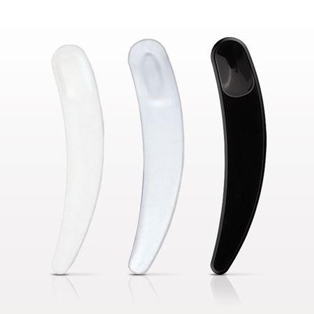 PCR Mini Boomerang Spatula, Clear