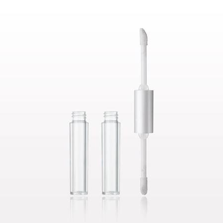 Dual Ended Flocked Doe Foot Lip Gloss Applicators and Vials