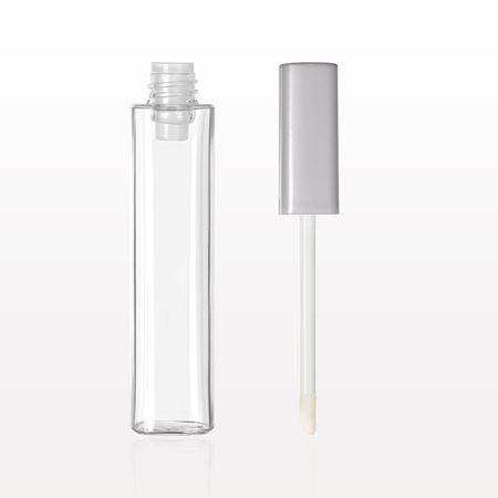 Square Vial with Flocked Doe Foot Lip Gloss Applicator Cap & Wiper