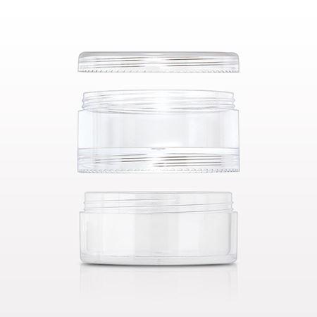 50 gram Threaded Stackable Jar and Cap