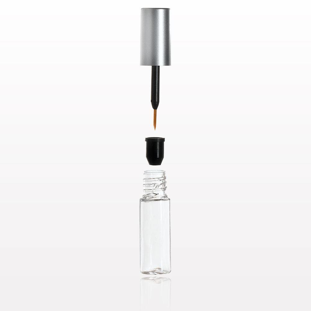 Eyeliner Brush Tip Cap, Vial and Wiper