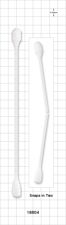 Swab-Rayon Double Tip, 8