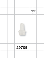 Dropper Tip Insert, Natural for 29703