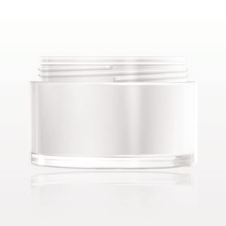 Airless Jar, Pearl and Clear