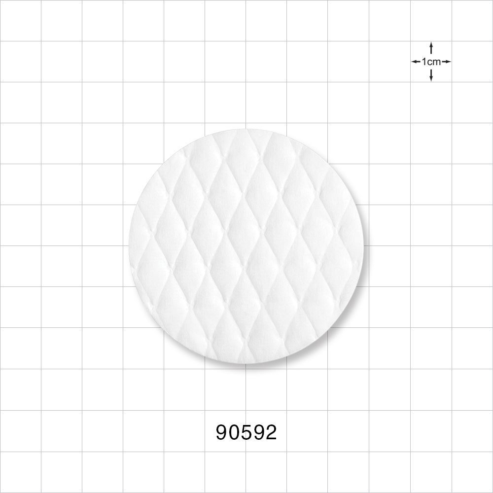 Textured Round Cotton Pad