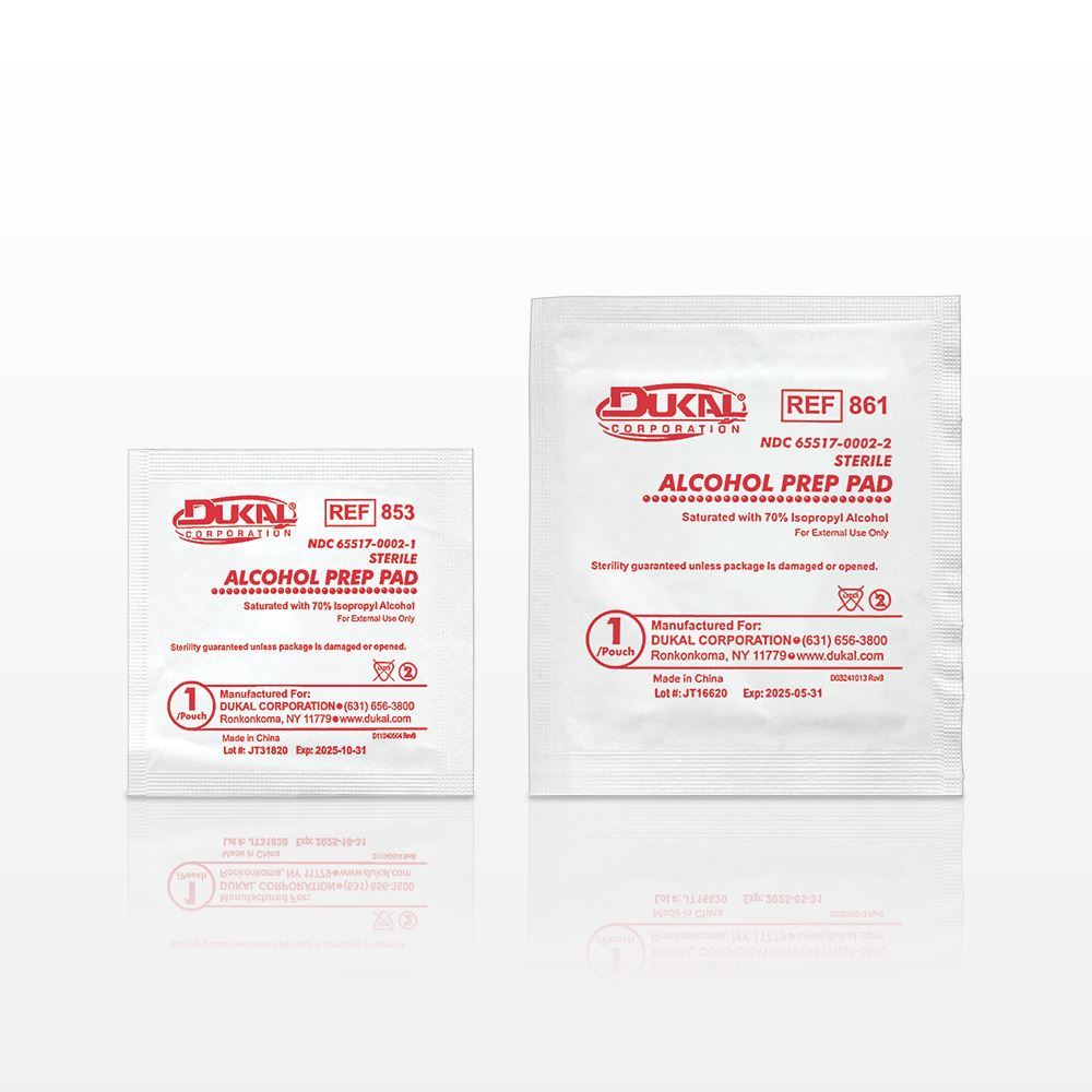DUKAL Sterile Alcohol Prep Pads